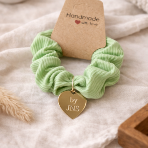 Soft Pistachio Scrunchie